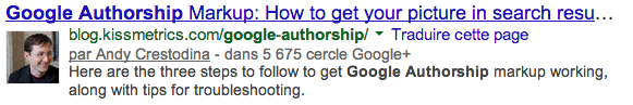 Google Authorship